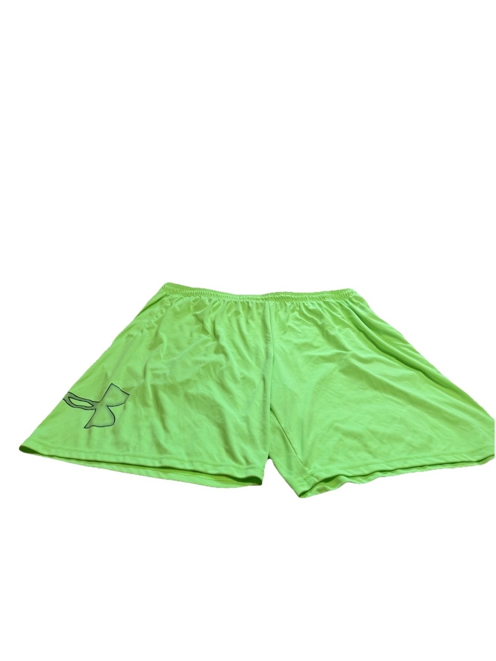 Under Armour Mens Neon Yellow Loose Fit Basketball Shorts! 4XL 50x10